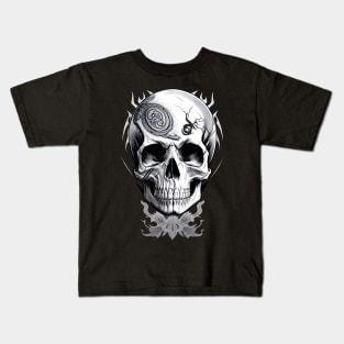 Tribal Skull Kids T-Shirt